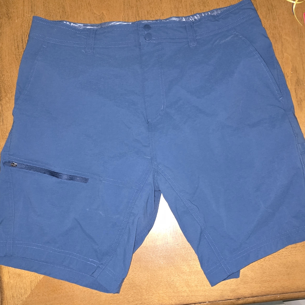 Men's Blue Cargo Shorts